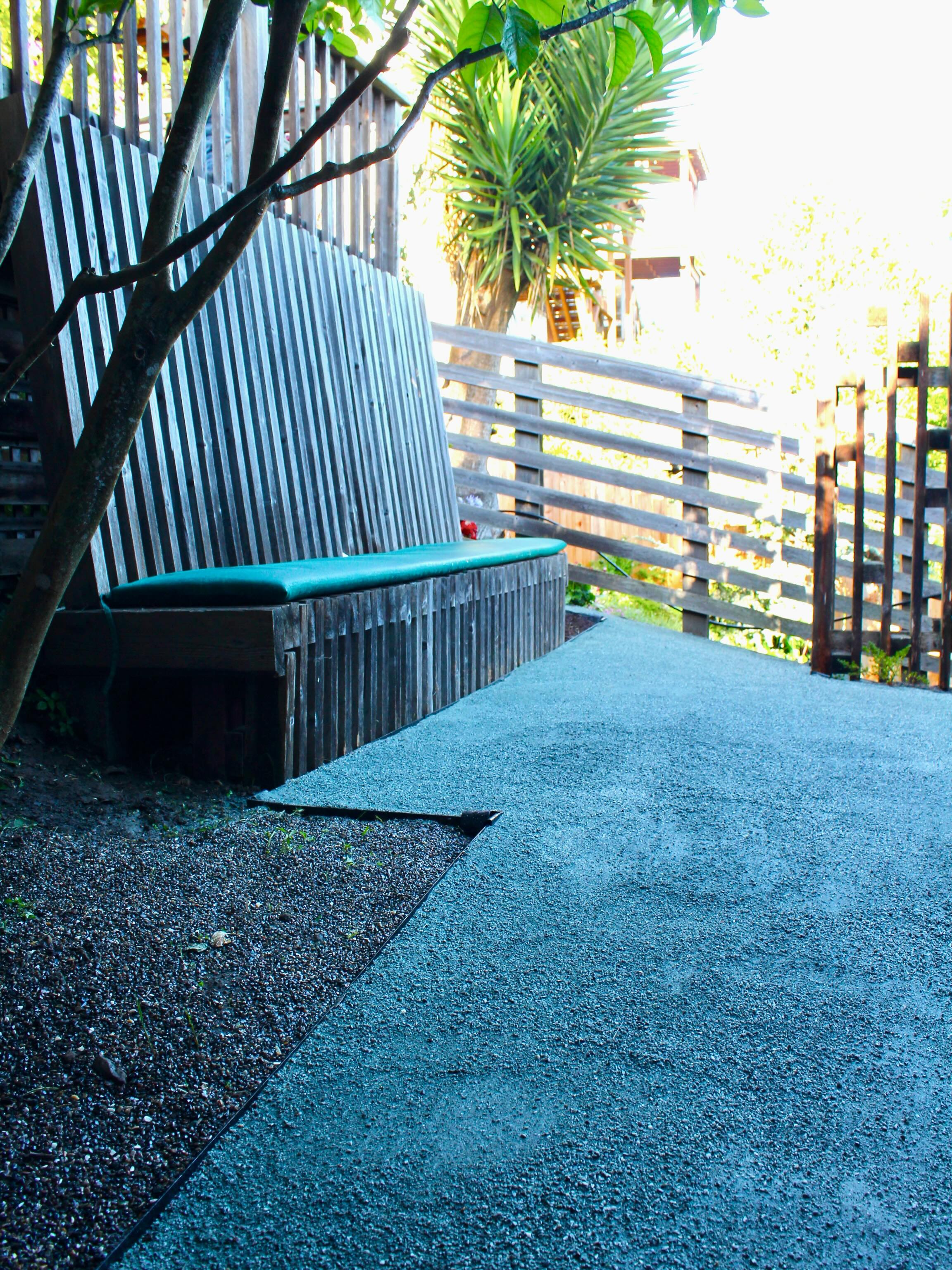 Our new friend 🐓 asked us for a backyard remodel … here’s what we created in ju