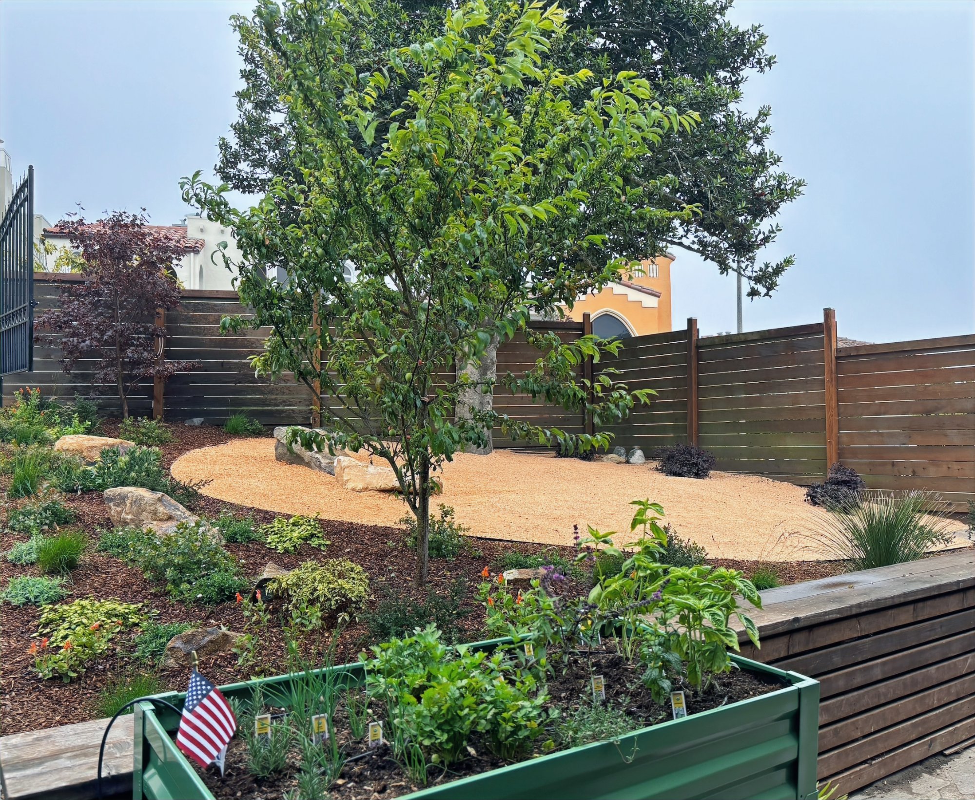 California Natives & Herb Garden - After